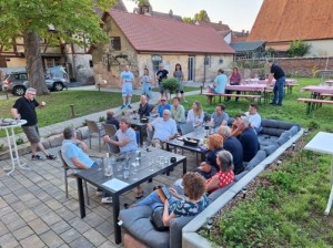 Der 1. Vorsitzende Uli Digmayer begrüßte die Gäste mit launigen Worten.  Foto: Harald Büttner  Der 1. Vorsitzende Uli Digmayer begrüßte die Gäste mit launigen Worten.  Foto: Harald Büttner